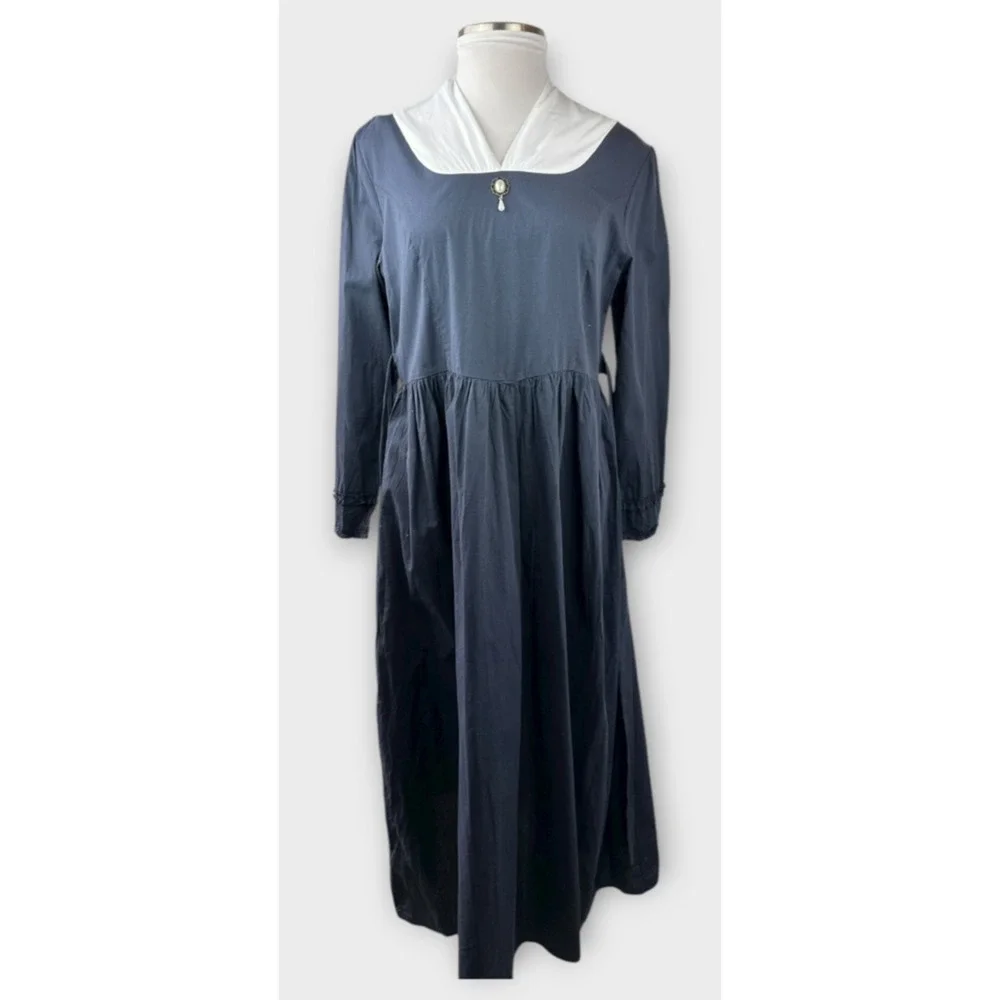 Scarlet Darkness Colonial Prairie Renaissance Ren Fair Costume Dress Cosplay 2XL - Picture 15 of 15